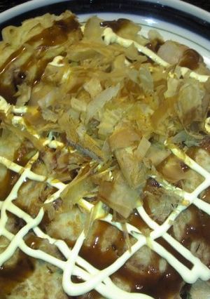 イカ、えびたっぷりお好み焼き！-レシピのメイン写真