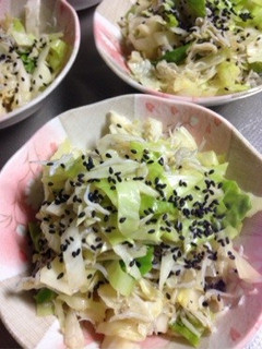 ゆでキャベツ★じゃこ和え-レシピのメイン写真