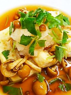 油で揚げないノンオイル揚げ出し豆腐!?風-レシピのメイン写真