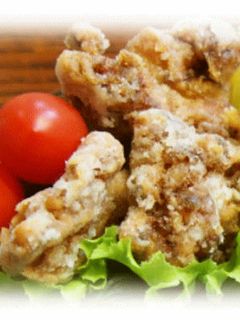 チラッと梅味の竜田揚げ-レシピのメイン写真