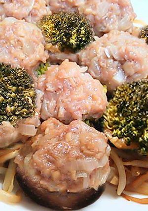 皮なし 椎茸＆ブロッコリーのボール焼売-レシピのメイン写真