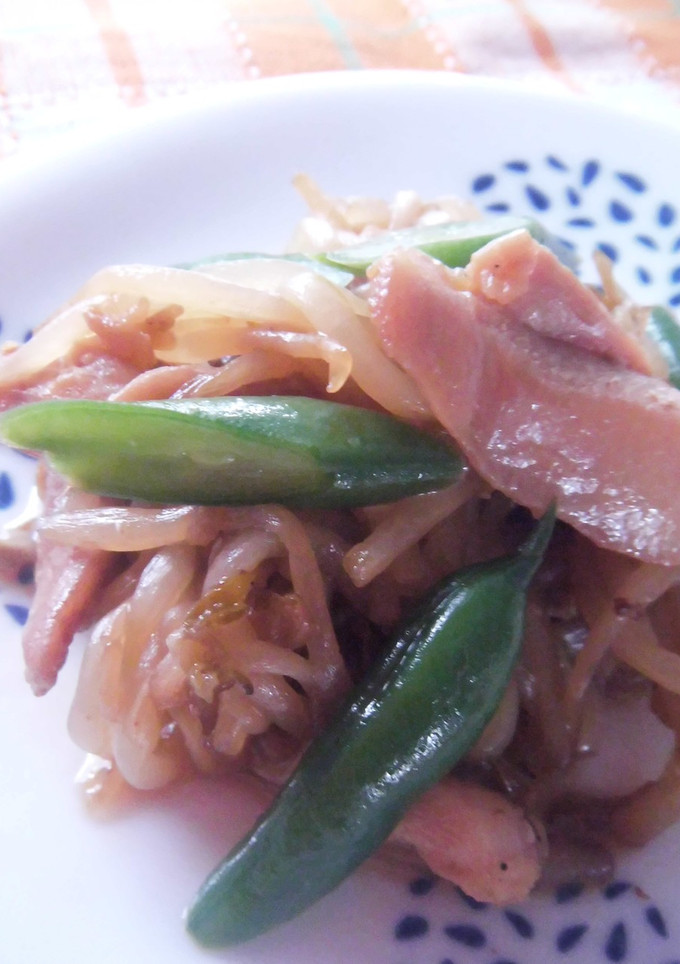 もやしと鶏肉の煮物-レシピのメイン写真