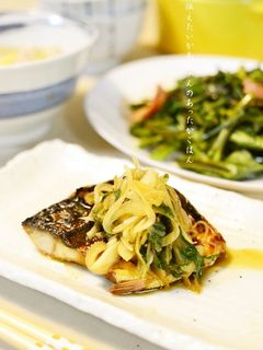 焼きさばの中華風香味だれ-レシピのメイン写真