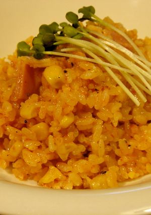 炊飯器でスイッチポン☆ケチャップライス!-レシピのメイン写真