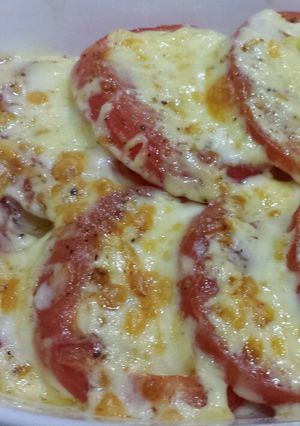 トマトのチーズ焼き-レシピのメイン写真