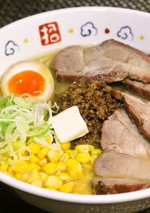 味噌ラーメン♪バターコーンで札幌風絶品！-レシピのメイン写真