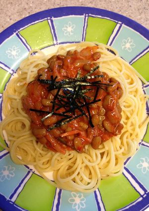 納豆キムチスパ-レシピのメイン写真