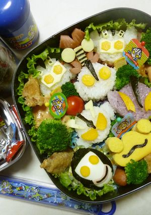 キャラ弁 ウルトラマンと怪獣弁当-レシピのメイン写真