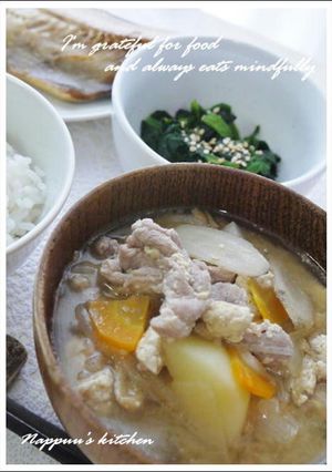 ◈母の味◈具だくさん豚汁-レシピのメイン写真