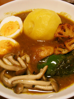 鶏もも肉のスープカレー-レシピのメイン写真
