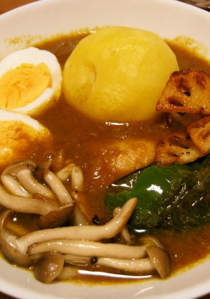 鶏もも肉のスープカレー-レシピのメイン写真