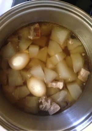 冬瓜と豚バラブロックの煮物-レシピのメイン写真