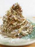 えのきとネギの蕎麦パスタ