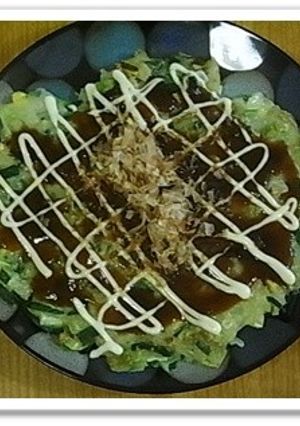 えのきたっぷりヘルシーお好み焼き-レシピのメイン写真