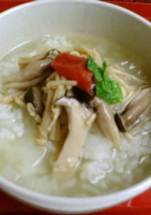 常備食　きのこの佃煮風を使って大根茶漬-レシピのメイン写真