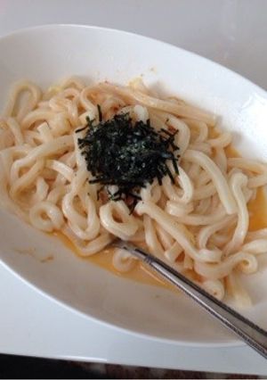 冷凍うどんで＊明太クリームうどん-レシピのメイン写真