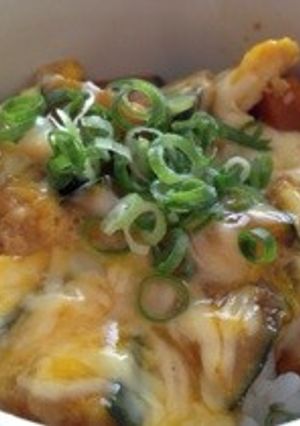 かぼちゃ丼-レシピのメイン写真