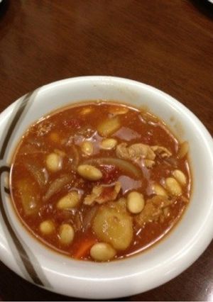 簡単にポークビーンズ☆-レシピのメイン写真