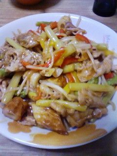 麻婆茄子の素でカラフル炒め-レシピのメイン写真