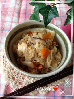 優しいお味でほっこり♪私のおこわ♡-レシピのメイン写真