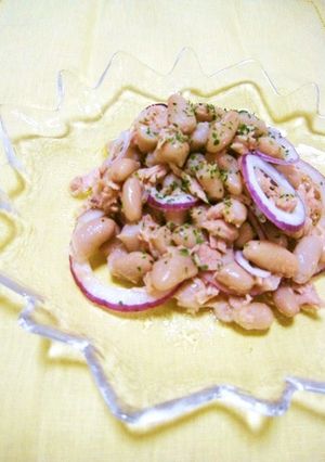 白いんげん豆とツナローズマリー風味サラダ-レシピのメイン写真