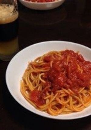 簡単！男のパスタ！-レシピのメイン写真