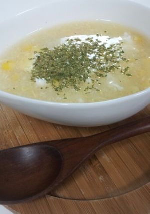 楽チン中華風つぶコーンスープ-レシピのメイン写真