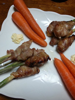巻くだけ簡単♪谷中しょうがのワイルド焼き-レシピのメイン写真