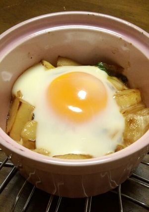 軽井沢で食べた☆朝食和風ココット-レシピのメイン写真