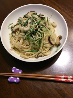 きのこのペペロンチーノ-レシピのメイン写真