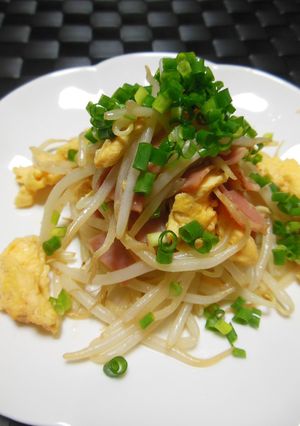 簡単✿もやしベーコン卵炒め-レシピのメイン写真