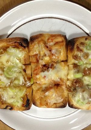 薄揚げピザ-レシピのメイン写真
