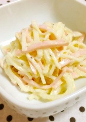 簡単☆大根と魚ニソのゴママヨサラダ-レシピのメイン写真