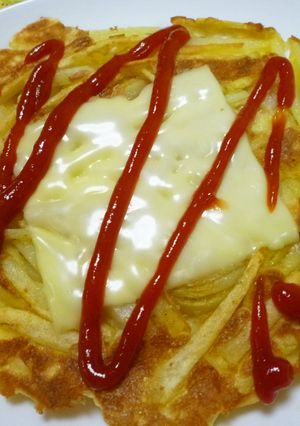 ガレット風お好み焼き♪-レシピのメイン写真