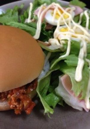 ハンバーガー スロッピージョー-レシピのメイン写真