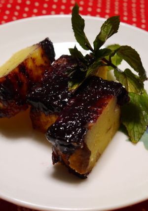 しっとり梅シロップと米粉のケーキ-レシピのメイン写真