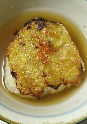 焼おにぎり茶漬け　味噌ver.-レシピのメイン写真
