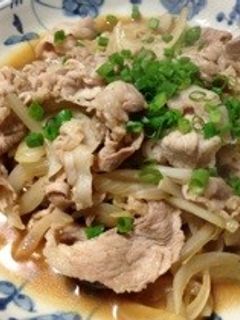 豚コマの生姜焼き風炒め-レシピのメイン写真