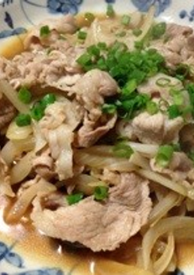 豚コマの生姜焼き風炒め-レシピのメイン写真