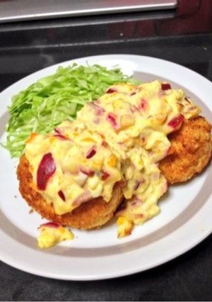 ヘルシー豆腐とおからのビッグカツ-レシピのメイン写真