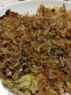 リメイク!キンピラごぼうで山芋鉄板風!-レシピのメイン写真