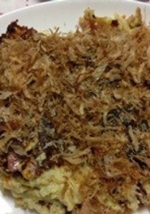 リメイク!キンピラごぼうで山芋鉄板風!-レシピのメイン写真