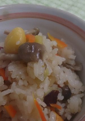 秋を炊き込む★秋込御飯☆-レシピのメイン写真