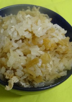ごま香る 切干大根とお揚げの炊き込みご飯-レシピのメイン写真