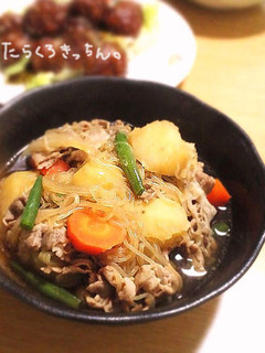 簡単♬うちの無水肉じゃが-レシピのメイン写真