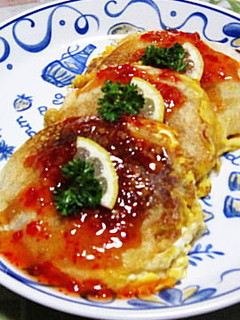 エスニックなチャプチェモダン焼き-レシピのメイン写真
