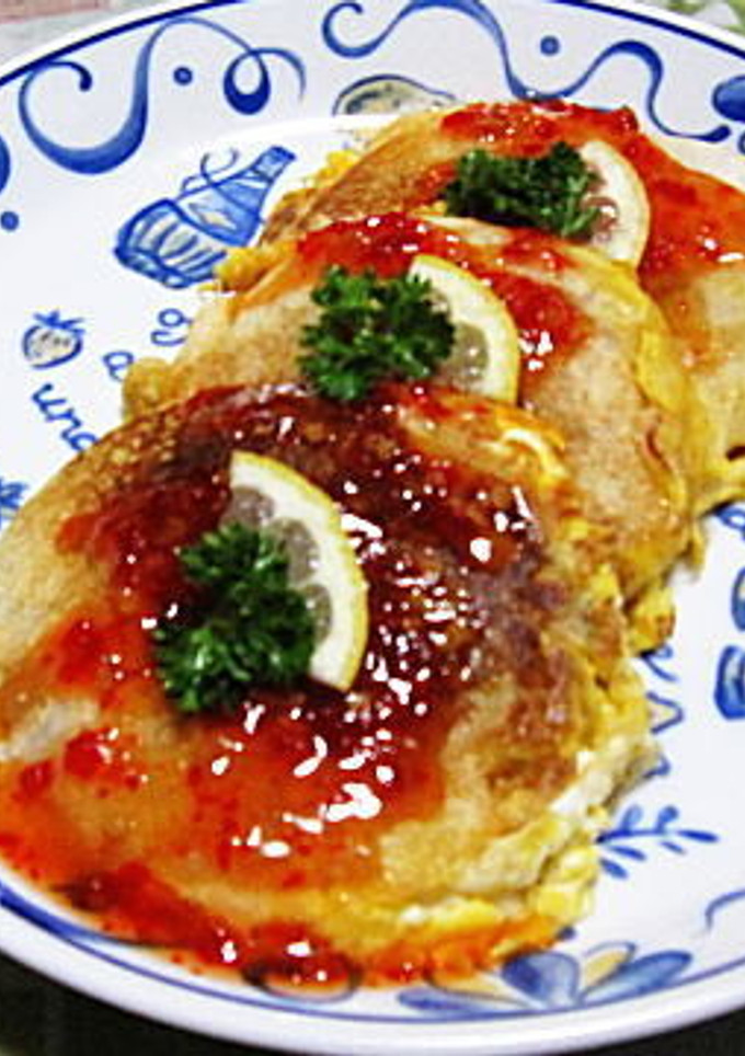 エスニックなチャプチェモダン焼き-レシピのメイン写真