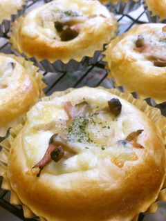 きのこグラタンパン-レシピのメイン写真