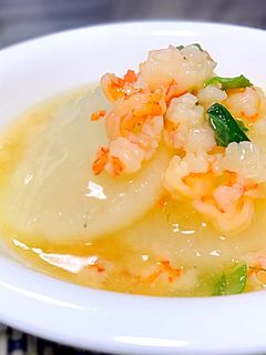 ほくほく♡大根とえびそぼろあんかけ-レシピのメイン写真