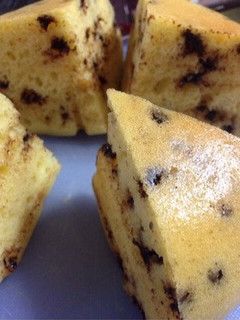 バナナ味のチョコチップケーキ-レシピのメイン写真